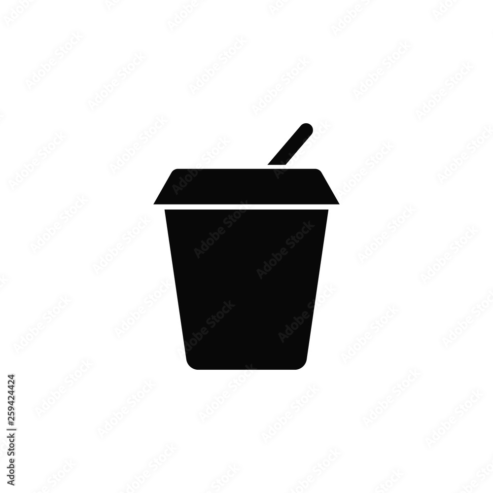Poster cola, drink vector icon. element of kitchen for mobile concept and web apps illustration. thin flat 