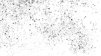 Naklejka na ściany i meble Black Grainy Texture Isolated On White Background. Dust Overlay. Dark Noise Granules. Digitally Generated Image. Vector Design Elements, Illustration, Eps 10.