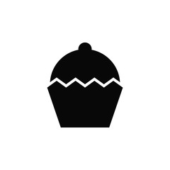 Cake vector icon. Element of kitchen for mobile concept and web apps illustration. Thin flat icon for website design and development, app development. Premium icon
