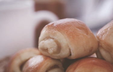 Rolled cinnamon bread