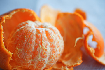 Whole peeled orange