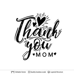 Happy Mother's Day greeting text black on white.