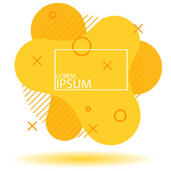 Gradient abstract banners with flowing liquid.