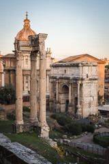 Ruin of Ancient Rome - Rome, Italy