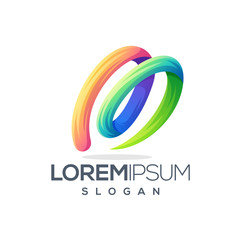 awesome letter m logo template