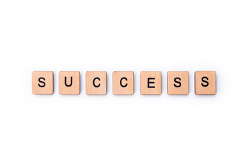 The word SUCCESS
