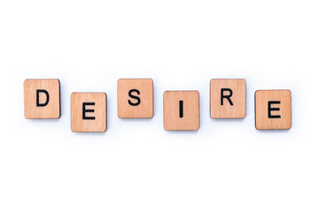 The word DESIRE