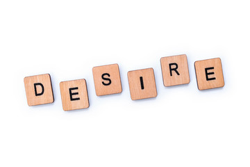 The word DESIRE