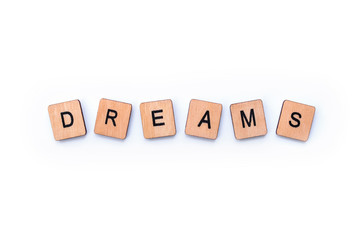 The word DREAMS