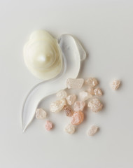 composition of various cosmetic products