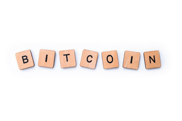 The word BITCOIN