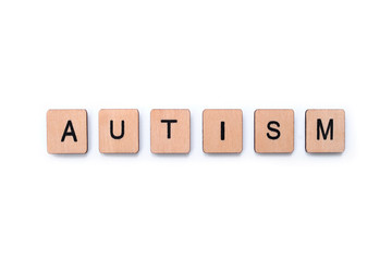 The word AUTISM