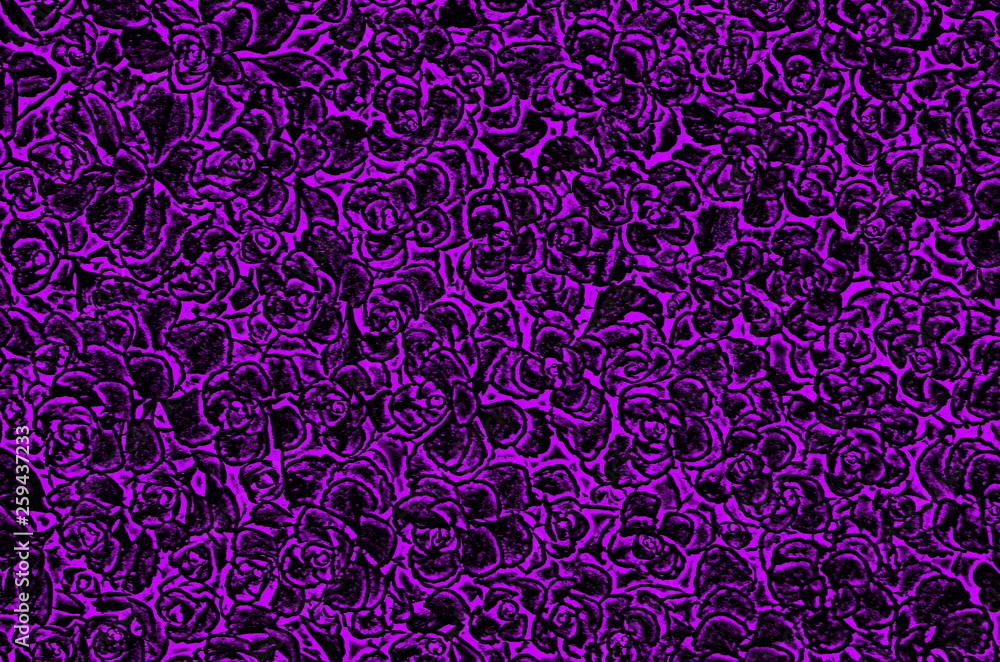 Poster the background consists of a texture of small colors in computer processing.