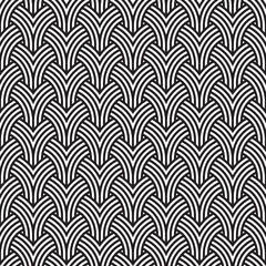 Art Deco seamless geometric pattern background texture © VectoRay