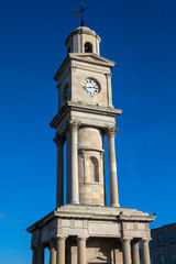 Fototapeta na wymiar Clock Tower at Herne Bay in Kent