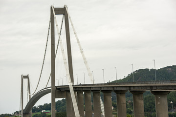 Hängebrücke Gjemnessundbrua