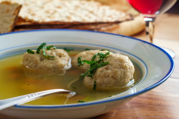 Matzoh Ball Soup