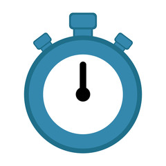 Isolated chronometer icon image. Vector illustration design