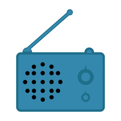 Isolated radio icon image. Vector illustration design