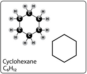 Cyclohexane Molecule Structure