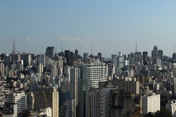 Fototapeta na wymiar Metrópole São paulo