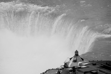 Niagara Falls Waterfall the Singularity at the Edge of Oblivion