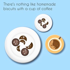 cup of coffee with whipped cream on white background