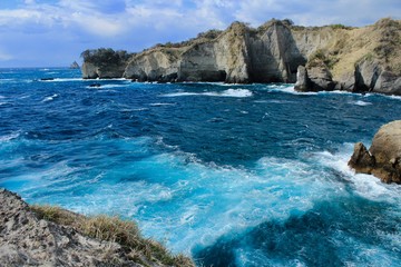 西伊豆　浮島海岸と燈明ヶ崎