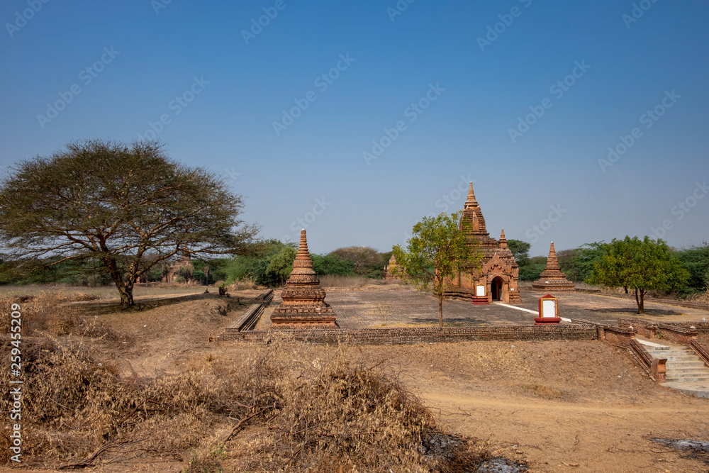 Wall mural Bagan temples , Myanmar