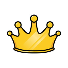 Vector Cartoon Crown