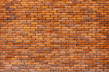 Old red bricks wall.