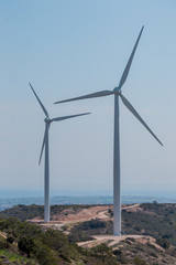 Windmills in Larnaca Cyprus