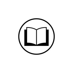 Book icon vector. Book icon isolated