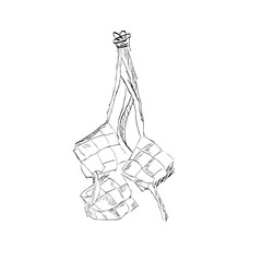 drawing happy ied mubarok illustration