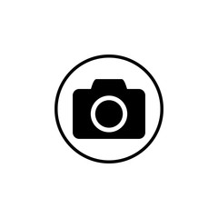 Camera Icon vector. Camera symbol for your web site design