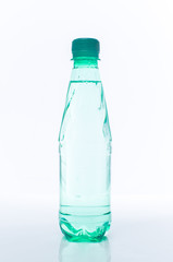 Naklejka premium Plastic bottle of drinking water