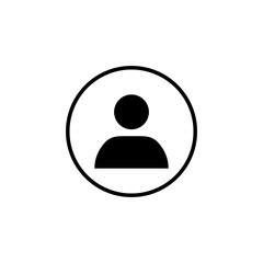 people icon. person icon. User Icon in trendy flat style isolated