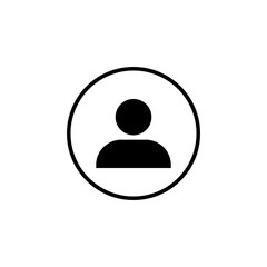 people icon. person icon. User Icon in trendy flat style isolated