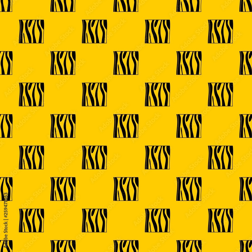 Poster slice of ham pattern seamless vector repeat geometric yellow for any design