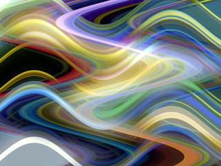 Pastel soft waves like shapes and lines, abstract colorful background