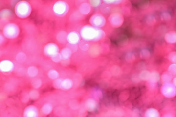 Blurred view of shiny lights