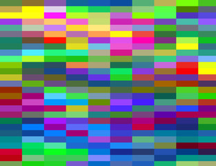 Pink green yellow soft geometries, abstract colorful vivid background