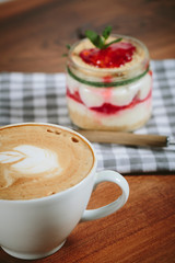turkish dessert sweet coffee