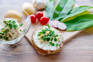 gesunde Ernährung, Bärlauchpesto, Gemüse, Bärlauch