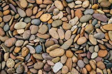Pebbles stone background