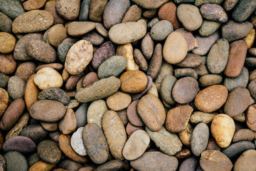 Pebbles stone background