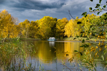 Herbst in der Oberlausitzer Heide- und Teichlandschaft