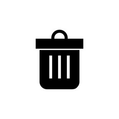 Trash icon. trash can icon. Delete icon vector
