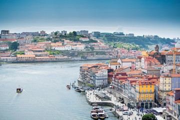 Porto colorful buildings