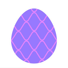 Easter 2019 happily eggs with a pattern of bright colors